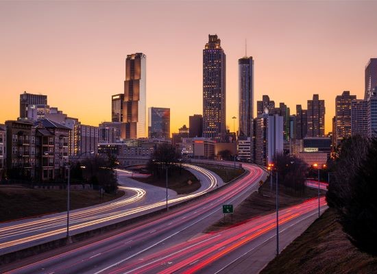 Atlanta skyline courtesy of Creative Commons