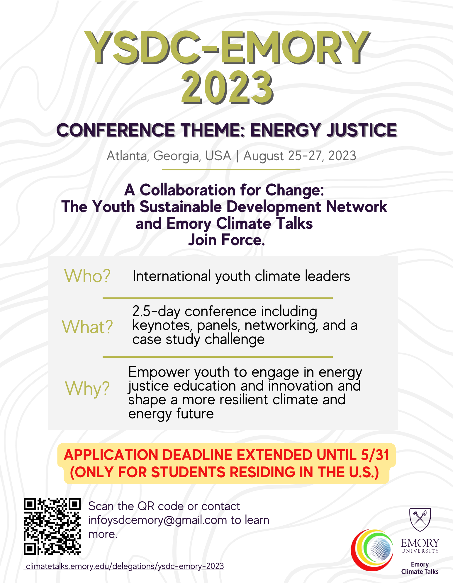 YSDC Emory Energy Justice Conference